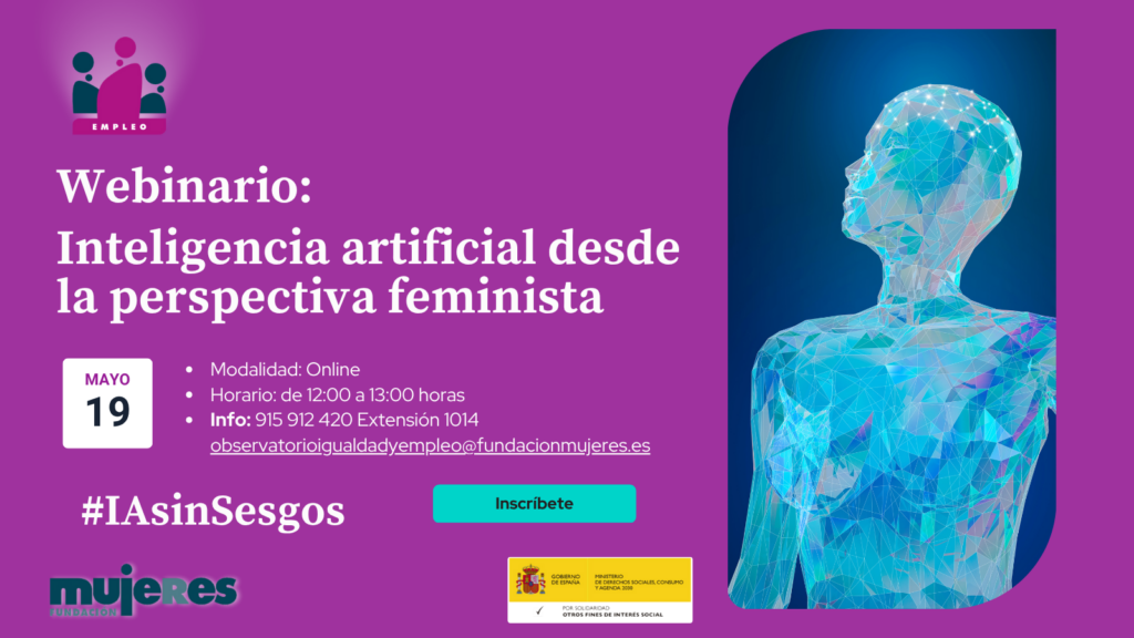 Webinario: Inteligencia artificial desde la perspectiva de género